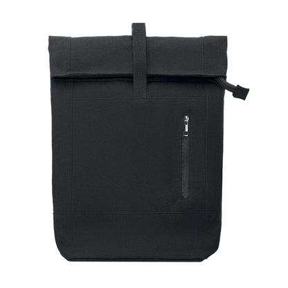 Black - Pack Shot - MidOcean Koper Roll Top Laptop Backpack