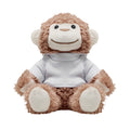 White - Side - MidOcean Lenny Monkey Plush Toy