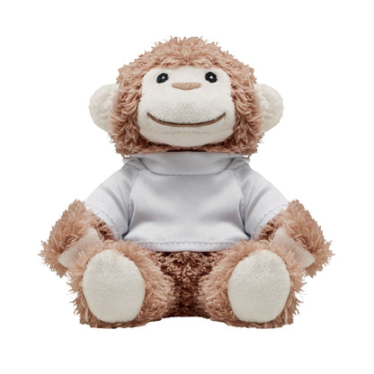 White - Side - MidOcean Lenny Monkey Plush Toy