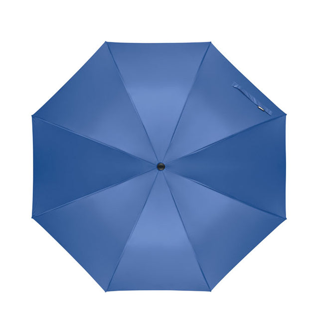 Royal Blue - Back - MidOcean Lluvia Windproof Stick Umbrella