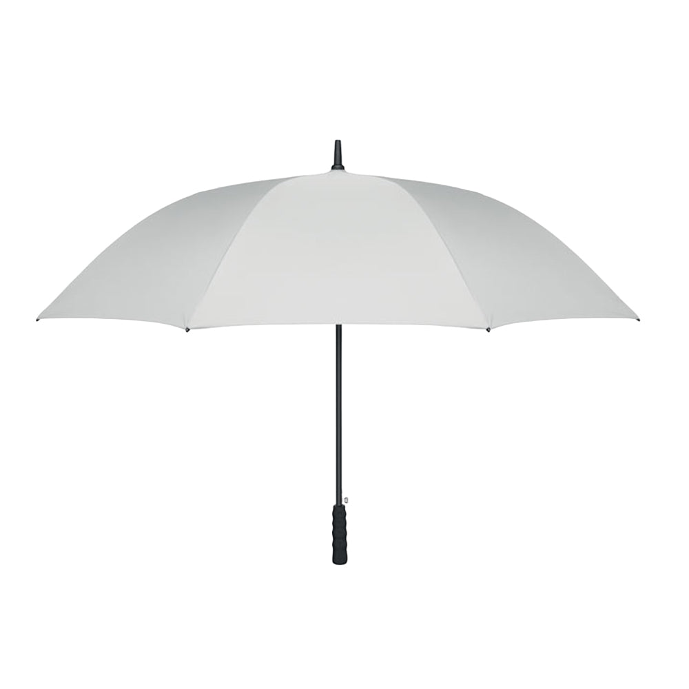 White - Front - MidOcean Lluvia Windproof Stick Umbrella