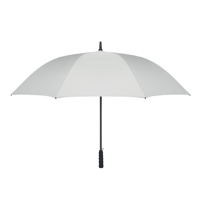 White - Front - MidOcean Lluvia Windproof Stick Umbrella