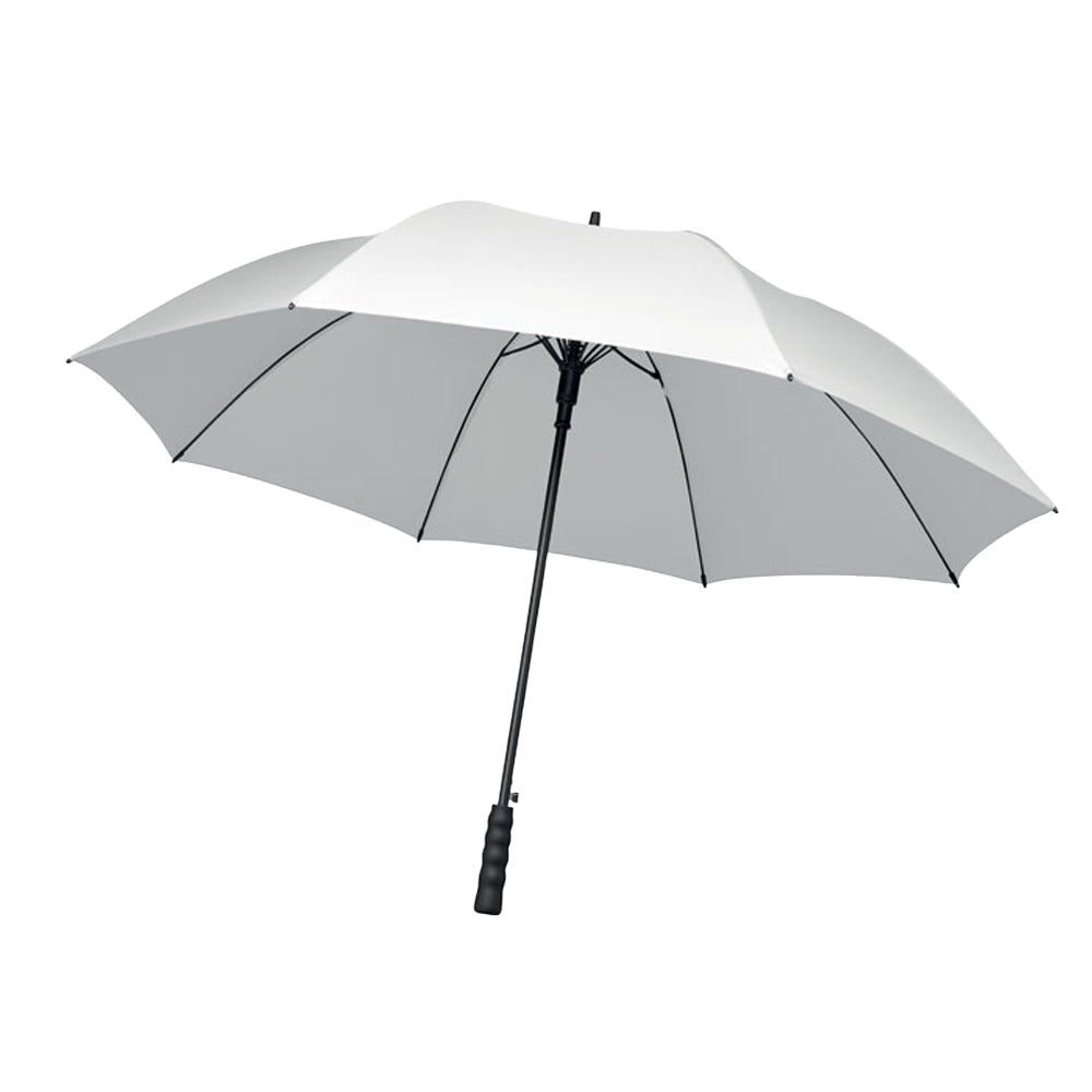 White - Side - MidOcean Lluvia Windproof Stick Umbrella