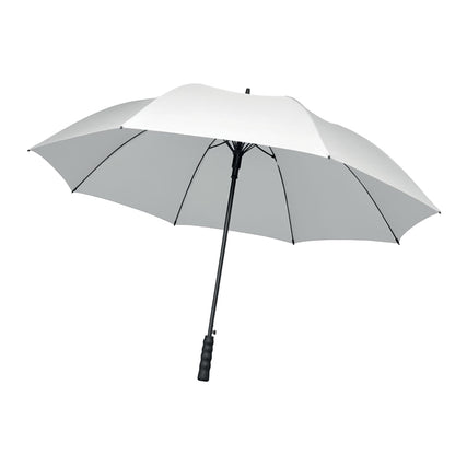 White - Side - MidOcean Lluvia Windproof Stick Umbrella