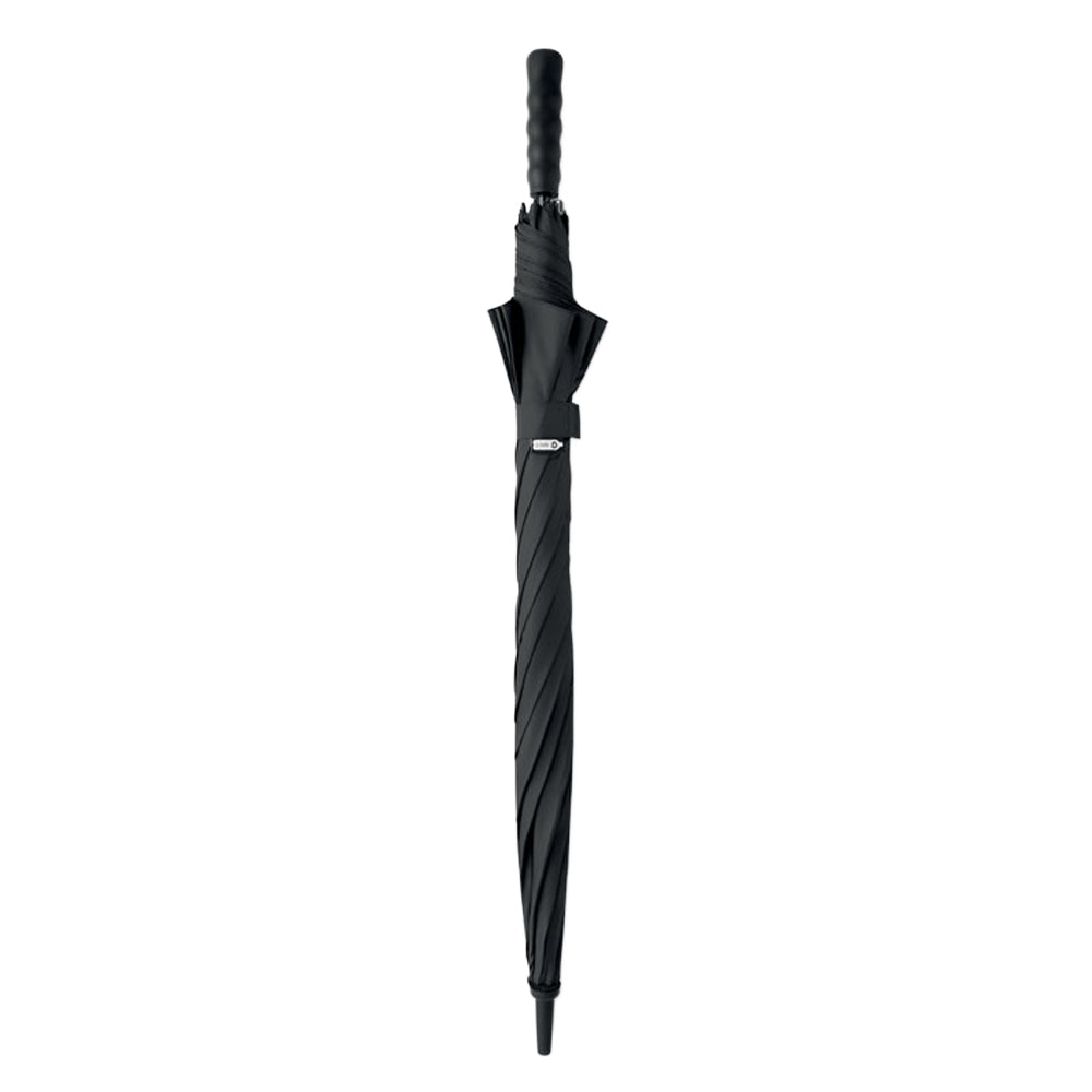 Black - Lifestyle - MidOcean Lluvia Windproof Stick Umbrella