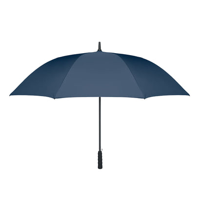 Blue - Front - MidOcean Lluvia Windproof Stick Umbrella