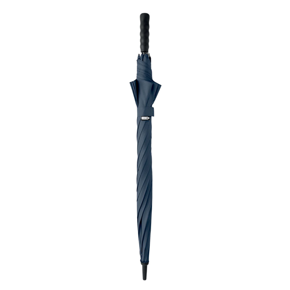 Blue - Side - MidOcean Lluvia Windproof Stick Umbrella