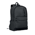 Black - Front - MidOcean Leirur Laptop Backpack