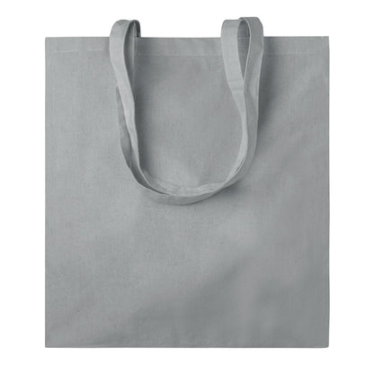 Grey - Back - MidOcean Portobello Cotton Shopper Bag
