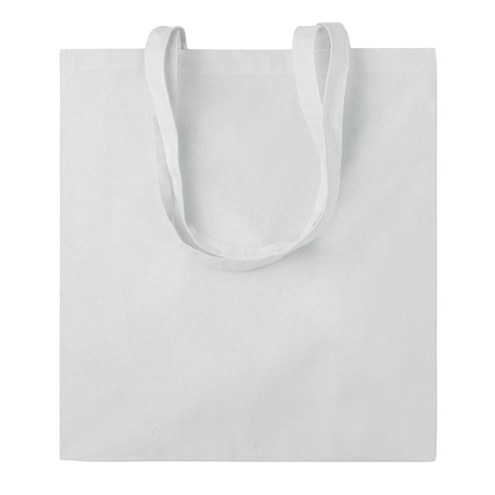 White - Back - MidOcean Portobello Cotton Shopper Bag