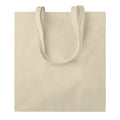 Beige - Back - MidOcean Portobello Cotton Shopper Bag