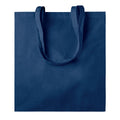 Blue - Back - MidOcean Portobello Cotton Shopper Bag