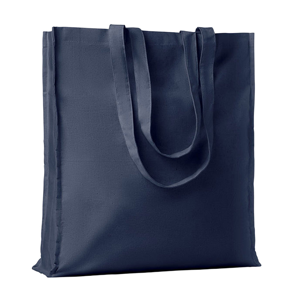 French Navy - Front - MidOcean Portobello Cotton Shopper Bag
