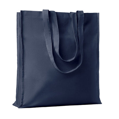French Navy - Front - MidOcean Portobello Cotton Shopper Bag