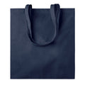 French Navy - Side - MidOcean Portobello Cotton Shopper Bag