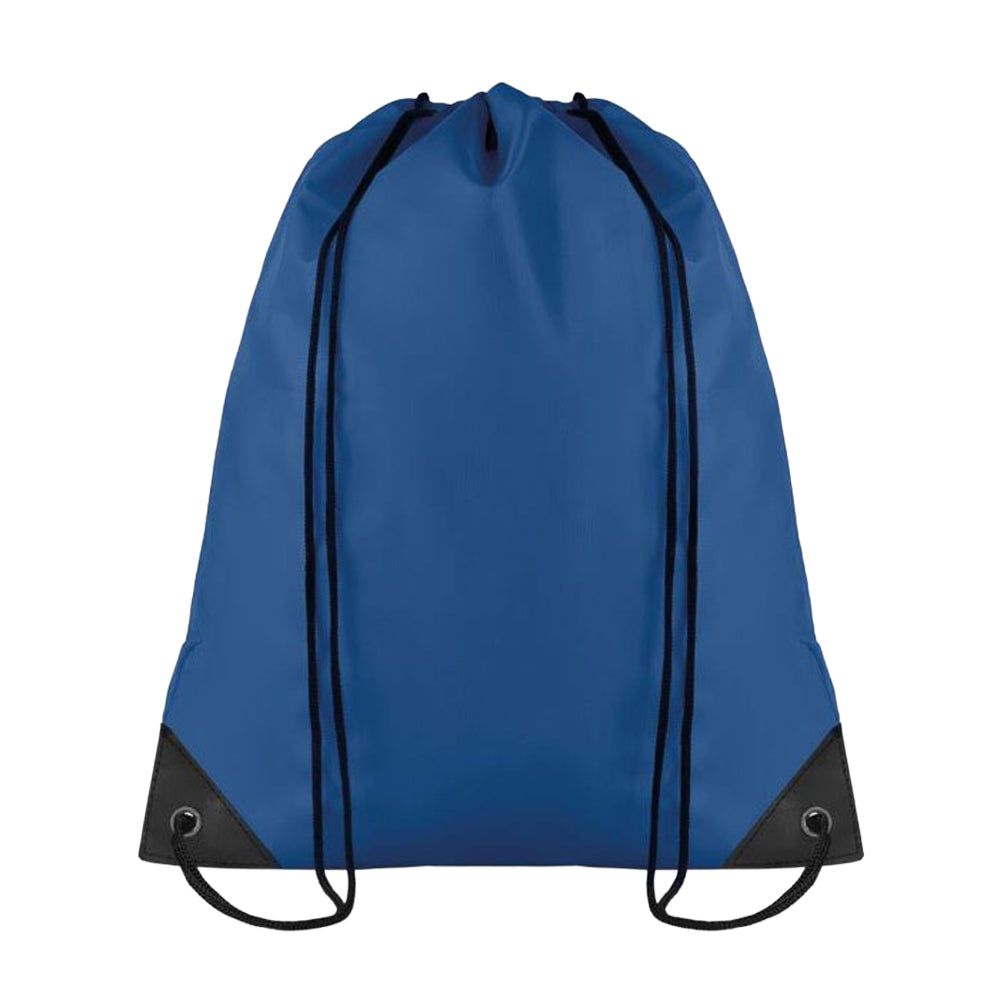 Royal Blue - Front - MidOcean Shoop Polyester 190T Drawstring Bag