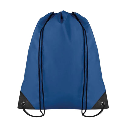 Royal Blue - Front - MidOcean Shoop Polyester 190T Drawstring Bag