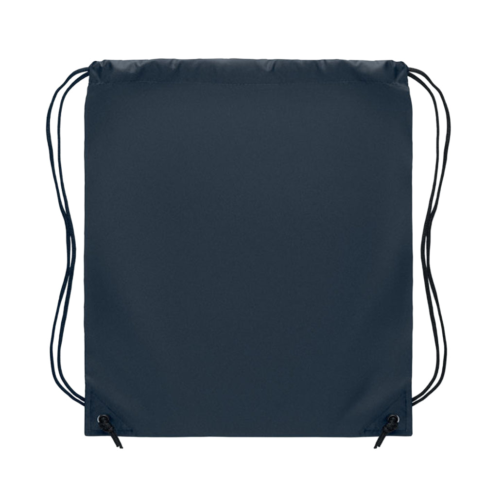 French Navy - Back - MidOcean Shoop Polyester 190T Drawstring Bag