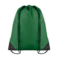 Green - Front - MidOcean Shoop Polyester 190T Drawstring Bag