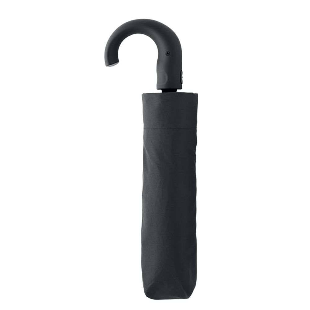 Black - Back - MidOcean Canova Folding Umbrella
