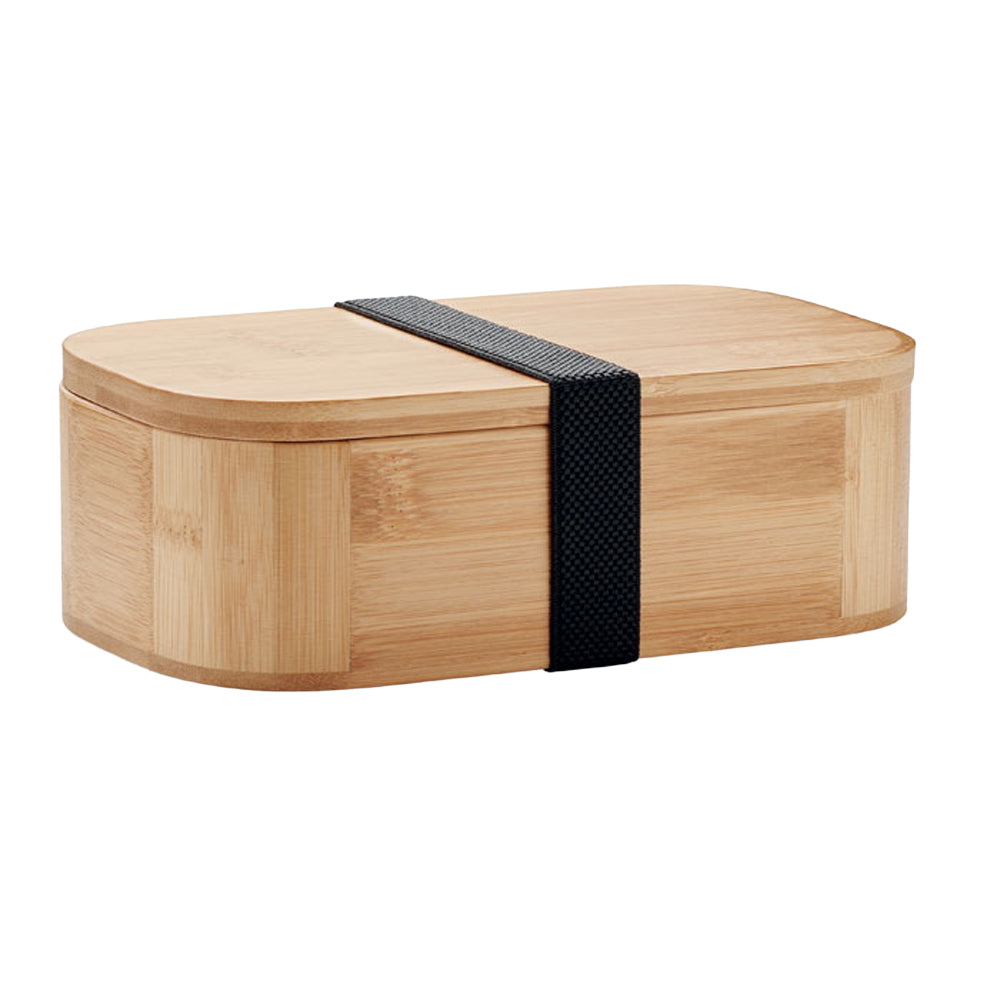 Wood - Front - MidOcean Laden Bamboo Large 1000ml Lunch Box
