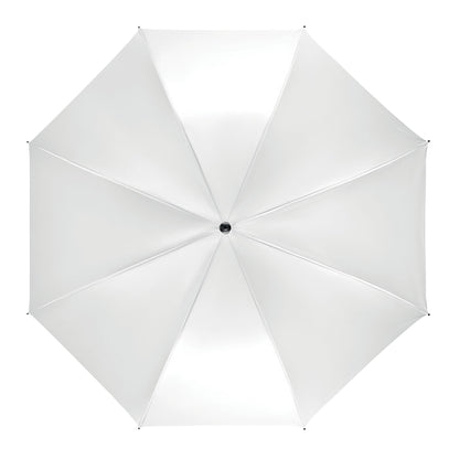 White - Back - MidOcean Grusa Windproof Stick Umbrella