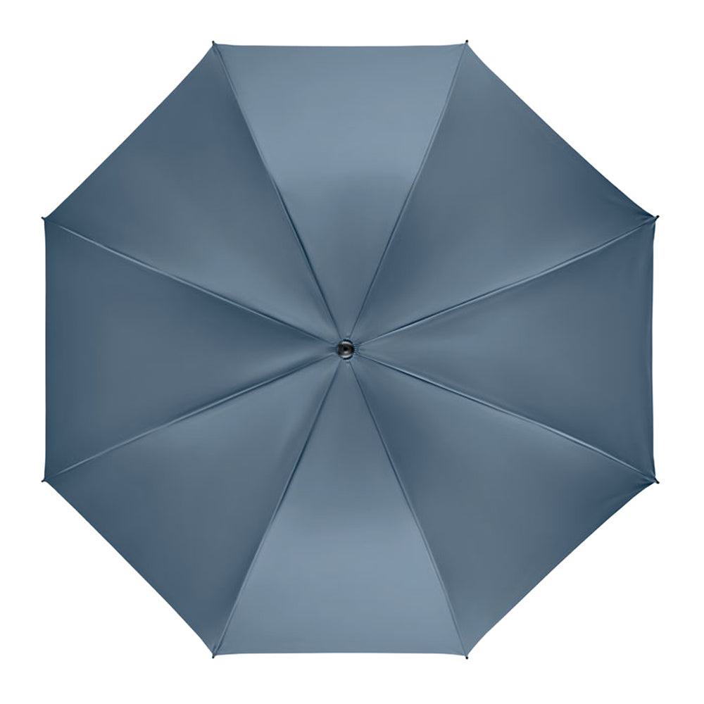 Blue - Back - MidOcean Grusa Windproof Stick Umbrella