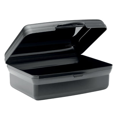 Black - Back - MidOcean Carmany Polypropylene 800ml Lunch Box