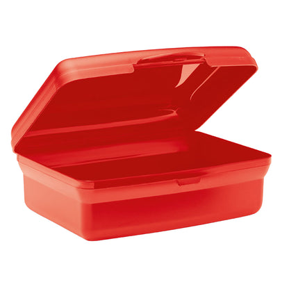 Red - Back - MidOcean Carmany Polypropylene 800ml Lunch Box