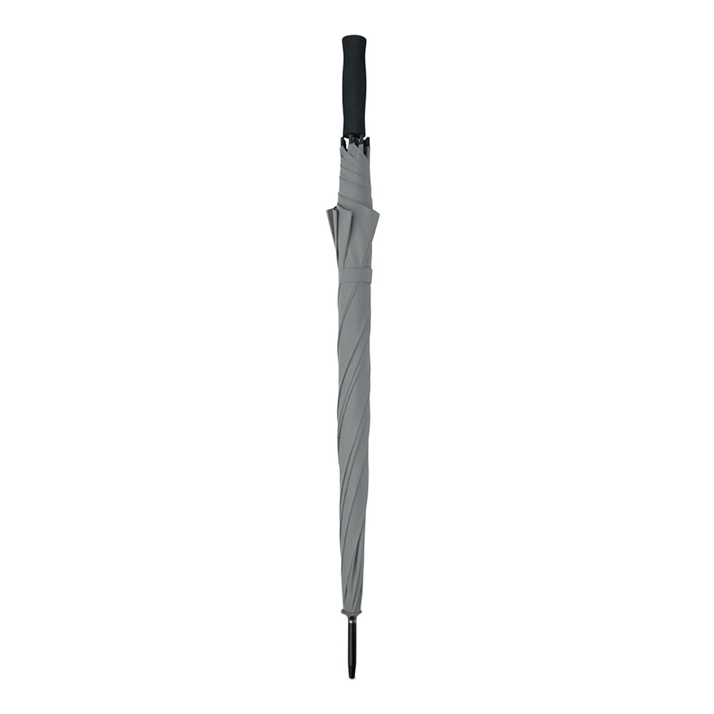 Grey - Back - MidOcean Swansea Stick Umbrella