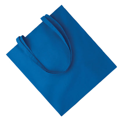 Royal Blue - Back - MidOcean Cottonel Colour ++ Cotton Shopper Bag