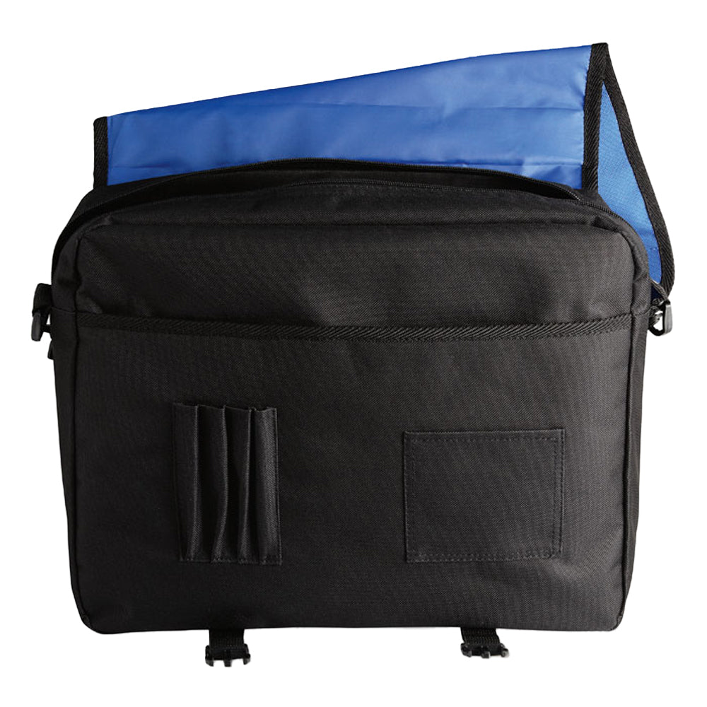 Royal Blue - Back - MidOcean Flapa Polyester Document Bag