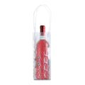 Transparent - Side - MidOcean Bacool PVC Wine Cooler Sleeve