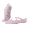 Light Pink - Front - Tavi Noir Womens-Ladies Chloe Gripped Socks