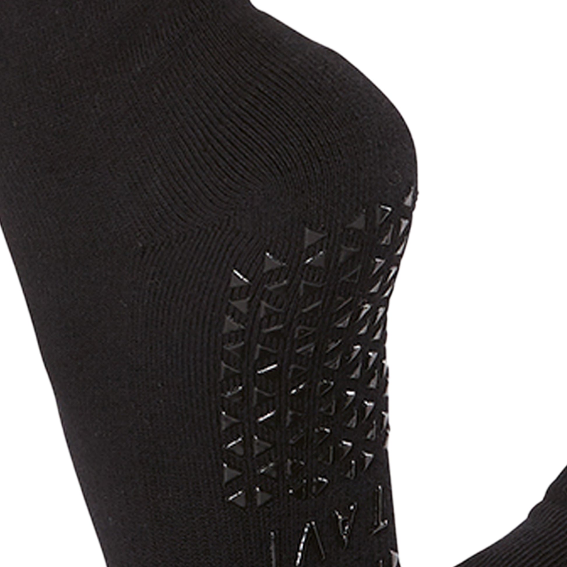 Black-White - Back - Tavi Noir Womens-Ladies Kai Gripped Crew Socks