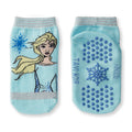 Blue-Purple - Pack Shot - Tavi Noir Childrens-Kids Tiny Soles Frozen Ankle Socks (Pack of 2)