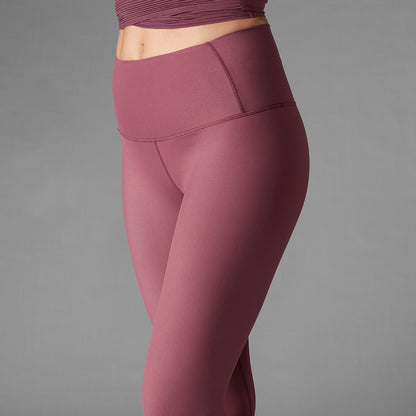 Red - Pack Shot - Tavi Noir Womens-Ladies Pearlised High Waist Dance Leggings