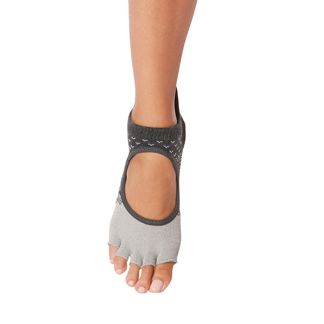 Toesox Womens/Ladies Bellarina Wintertide Half Toe Socks