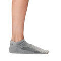 Grey - Side - Tavi Noir Womens-Ladies Parker City Sports Socks