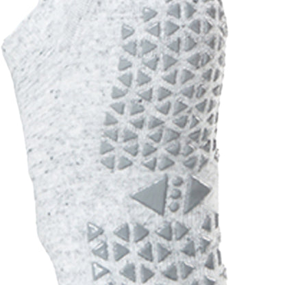 Grey - Back - Tavi Noir Womens-Ladies Savvy Heather Gripped Socks