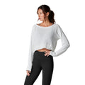 White - Lifestyle - Tavi Noir Womens-Ladies Warm Up Sweatshirt