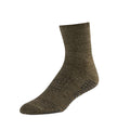 Olive - Front - Base 33 Mens Gripped Crew Socks