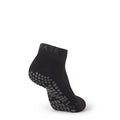 Black - Back - Base 33 Mens Gripped Ankle Socks