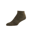 Olive - Front - Base 33 Mens Gripped Ankle Socks