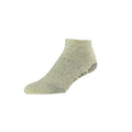 Kelp Green - Front - Base 33 Mens Gripped Ankle Socks