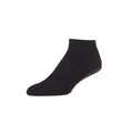 Black - Front - Base 33 Mens Gripped Ankle Socks