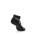 Black-Light Grey-Slate Grey - Back - Base 33 Mens Camo Gripped Ankle Socks