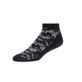 Black-Light Grey-Slate Grey - Front - Base 33 Mens Camo Gripped Ankle Socks