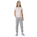 Grey - Side - 4F Childrens-Kids HJZ22 Jogging Bottoms