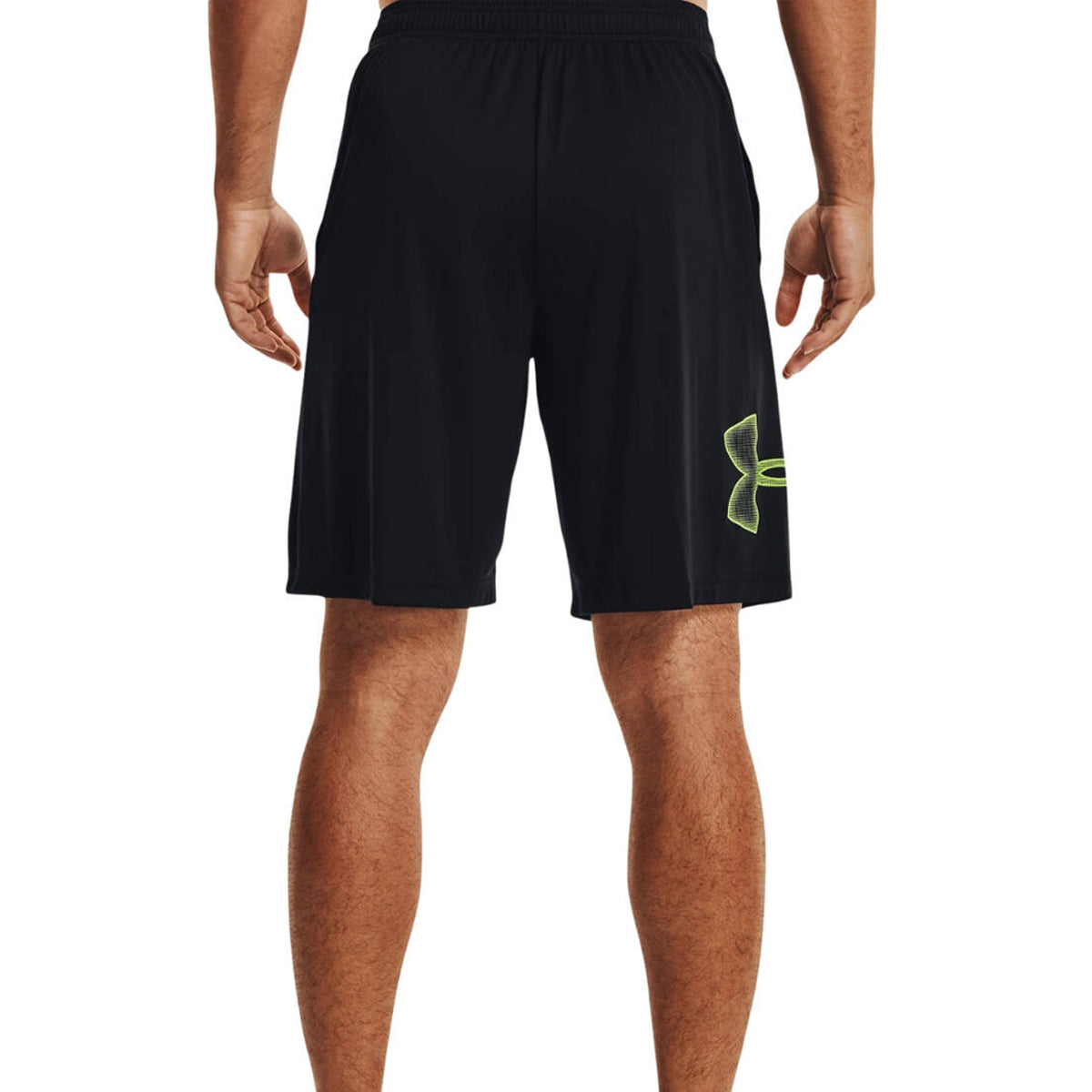 Black - Back - Under Armour Mens Tech Graphic Shorts